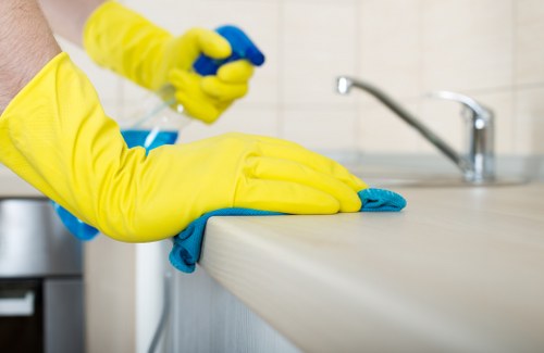 Commercial hard floor maintenance in Hampstead office space