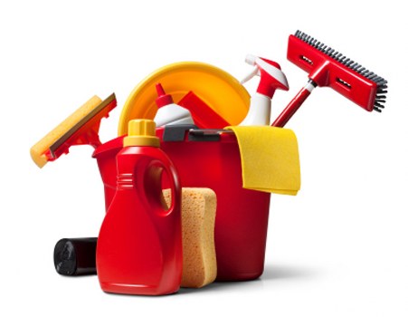 Cleaner working to agreed service scope and customer obligations